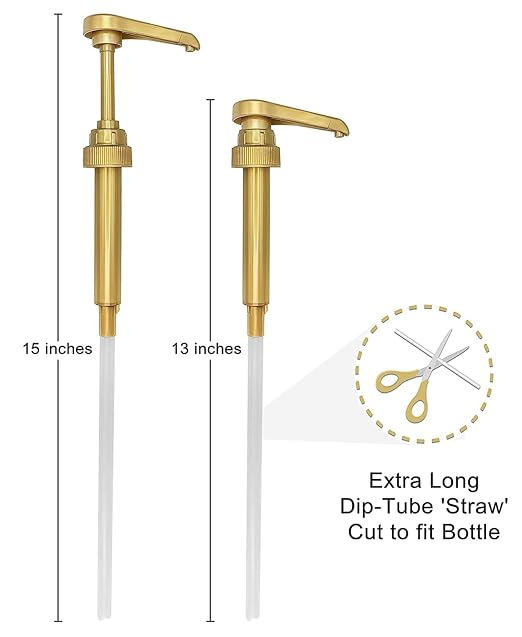 4 Pack Coffee Syrup Pump, Compatible - Image 5