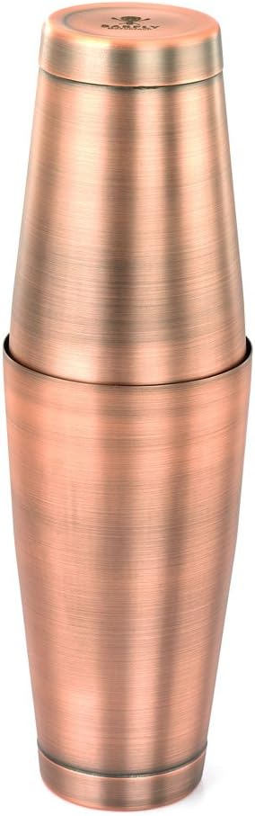 Barfly Cocktail Tin, Antique Copper - Image 2
