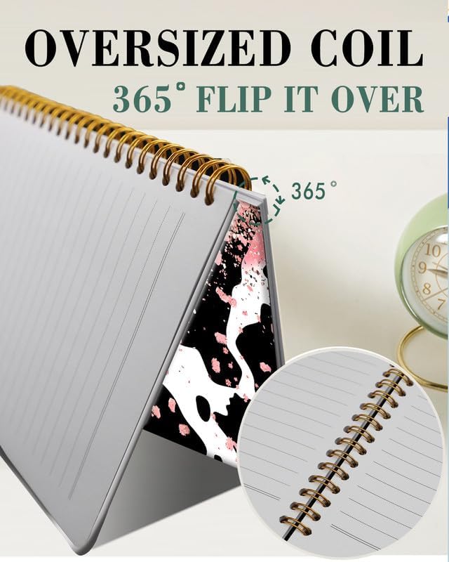 Spiral Journal Notebook, A5 Hardcover Lined Journals - Image 2