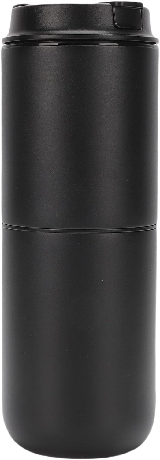 Portable Coffee Maker Machine, 350ml Travel All in One Coffee Bean Grinder and by oreilet