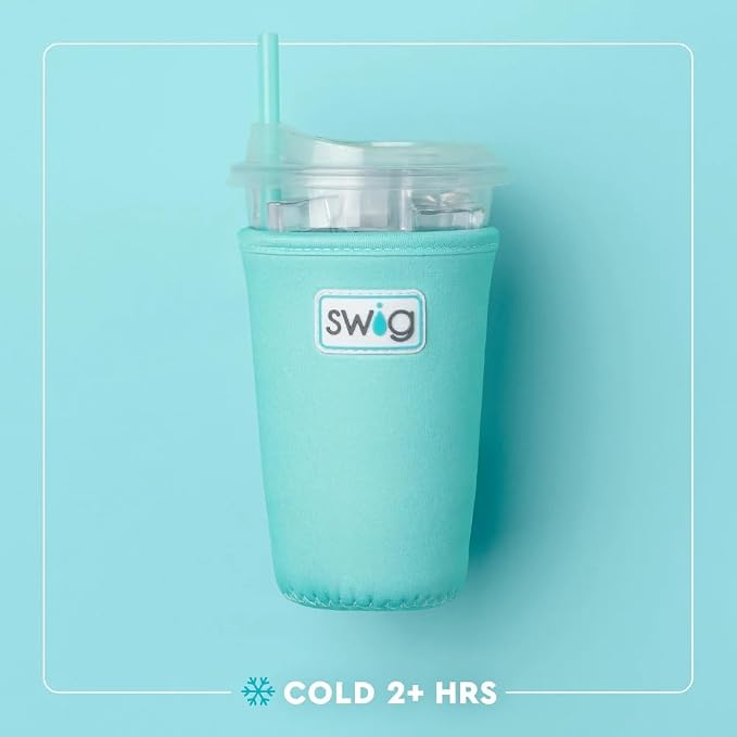 Swig Life Medium Iced Cup Coolie, Standard 22oz Iced Coffee Cup Insulator Sleeve - Image 4