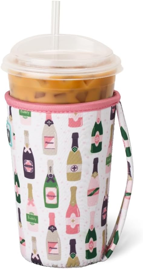 Swig Life Medium Iced Cup Coolie, Standard 22oz Iced Coffee Cup Insulator Sleeve - Image 3
