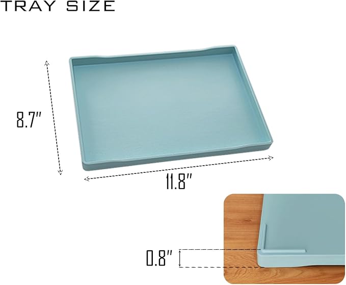 Blue Serving Tray for Gathering Small Items | Serving Accessory, Perfume and - Image 6