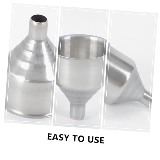 10Pcs Stainless Steel Kitchen Funnels - Image 3