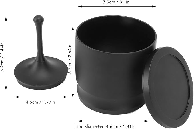 BORDSTRACT Coffee Powder Press Dosing Cup Large Interior Space Dosing Rings - Image 8