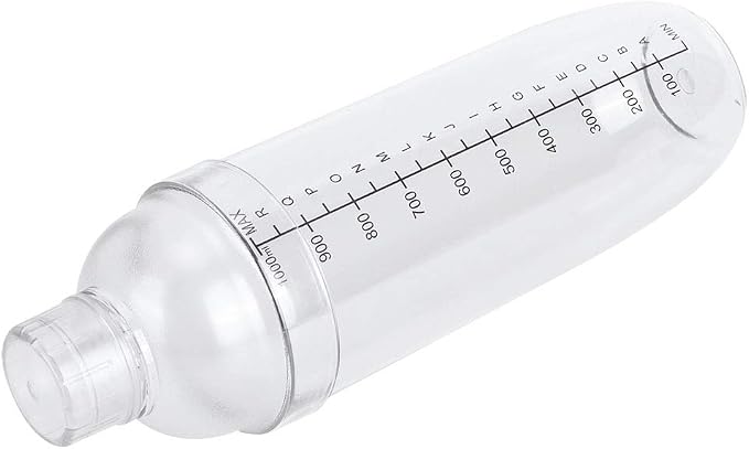 Cocktail Shaker, Food Grade Plastic Highly Transparent Drink Shaker Cup Ice Tea - Image 9
