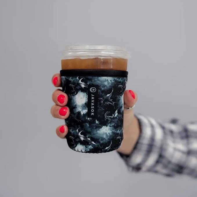 Sok It JavaSok Iced Coffee & Cold Soda Insulated Neoprene Cup Sleeve - Image 3