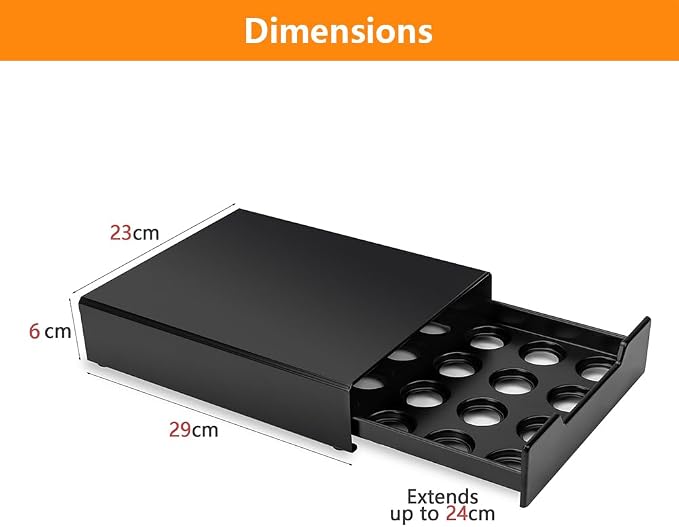 K-Cup Coffee Pods Holder, Coffee Pod Storage Drawer - Image 3