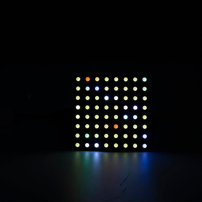 WS2812B RGB LED Digital Individually Addressable Panel Light LED Module Matrix - Image 7