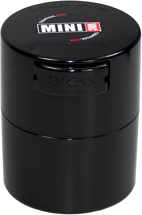 Tightpac Minivac Portable Vacuum Seal Airtight Container – Keeps Coffee Beans by Tightpac+America+Inc.