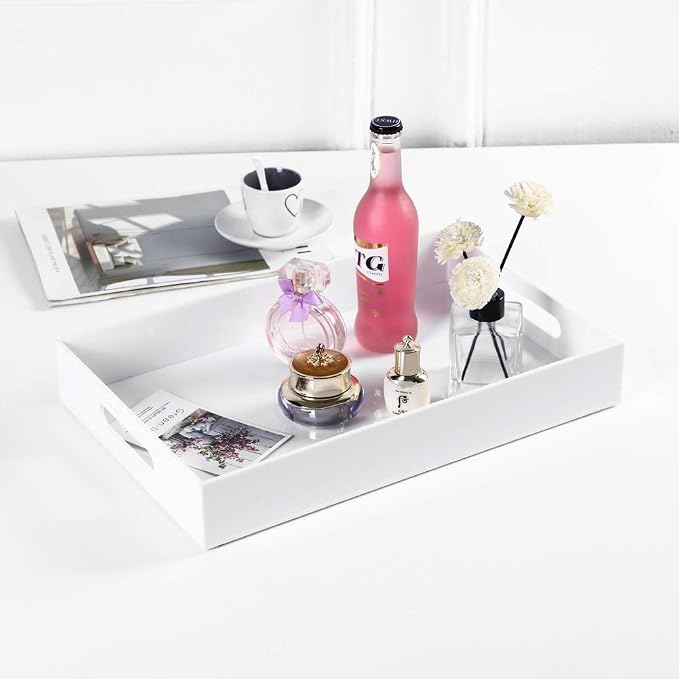 Sooyee Serving Tray with Handles, Coffee Table, Countertop - Image 2