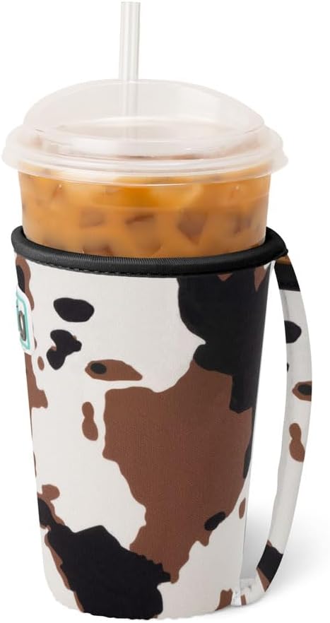 Swig Life Medium Iced Cup Coolie, Standard 22oz Iced Coffee Cup Insulator Sleeve - Image 2