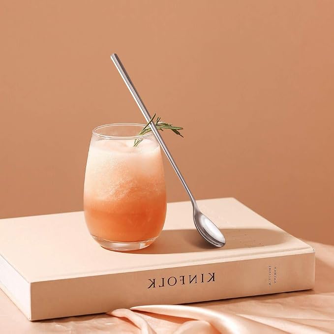AOOSY Long Handle Spoon, Coffee Stirrers, 9-inch Ice Tea Spoon, Premium 18/10 - Image 8