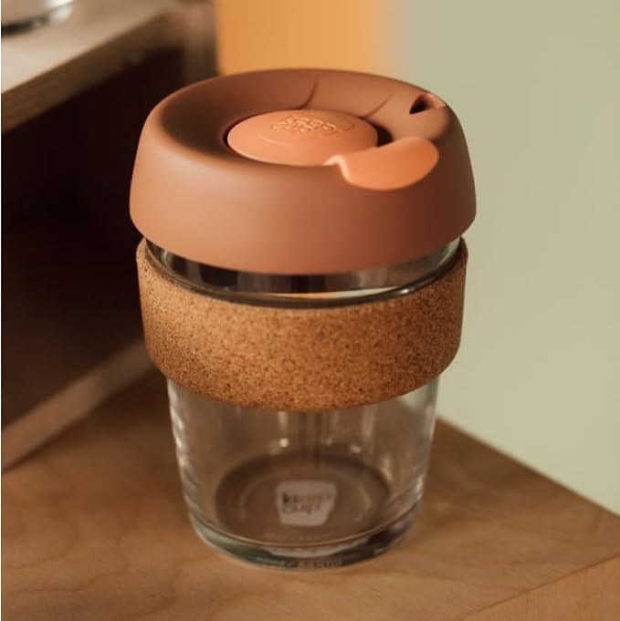 KeepCup Brew Cork, Reusable Glass Tumbler - Image 6