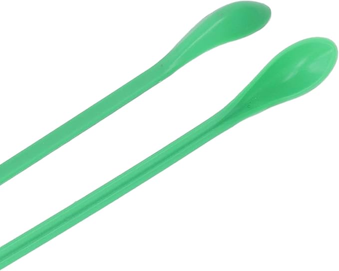 20PCS Double Ended Spoon Mini Plastic Sampling Spoons - Image 3
