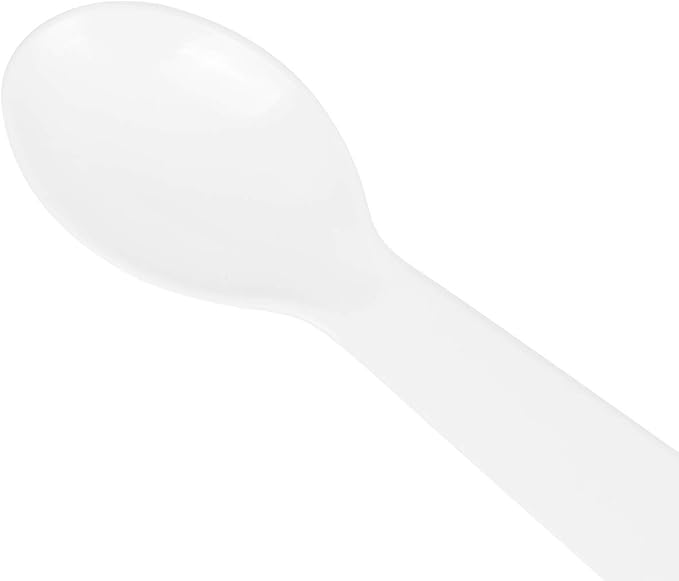Karat U2450W 2.9" PS Disposable Tasting Spoon - Image 2