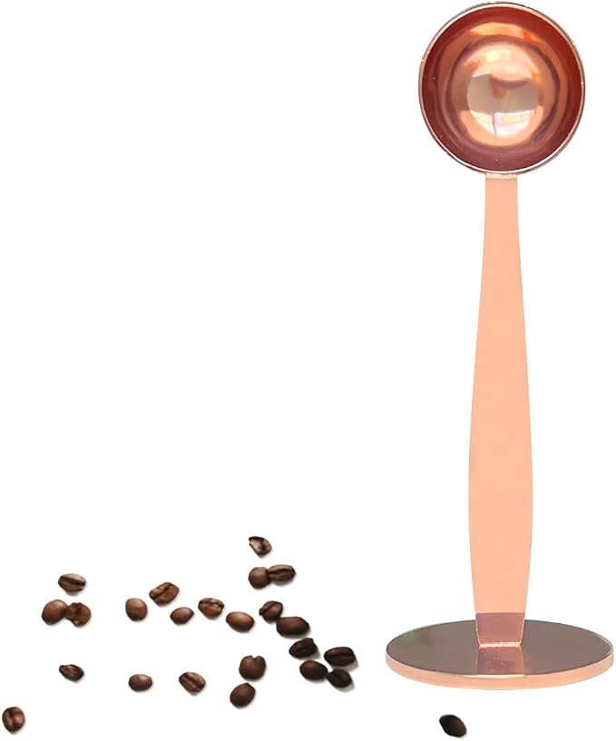 2-in-1 Coffee Scoops, 304 Stainless Steel Tablespoon Measure Spoon, by zhuohai