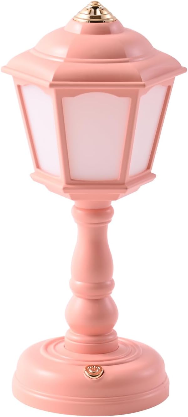 Mini Desk lamp Vintage, LED Desk Lamp Dimmable Table Lamp Reading Lamp by Bullishman
