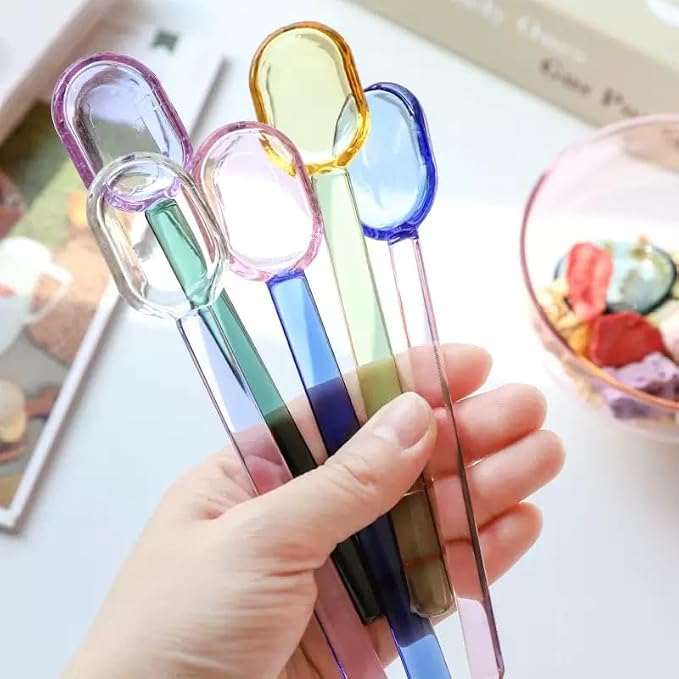 Glass Spoons 5/6 Pieces - Image 5