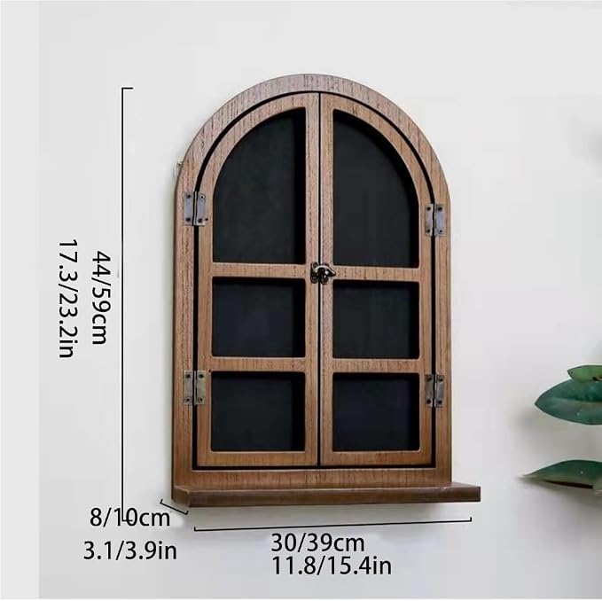 Ptgbifq Faux Window Frame Wall Decor - Image 2