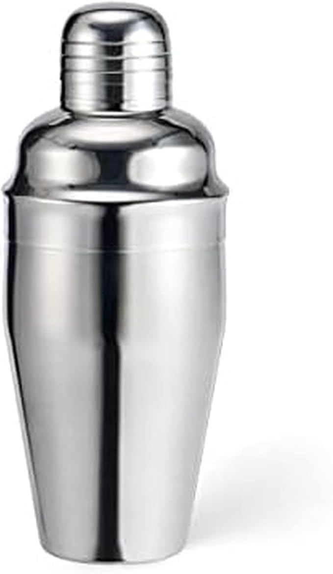Houdini Double-Wall Stainless Steel 16oz Cocktail Shaker by Rabbit
