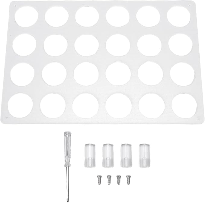 aqxreight Clear Acrylic Coffee Pod Holder Storage Organizer Tray - Image 6