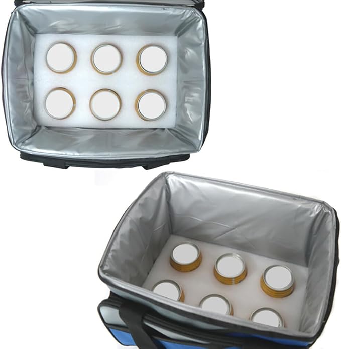 Vaguelly 2pcs Portable Cotton Cup Holder Tray - Image 2