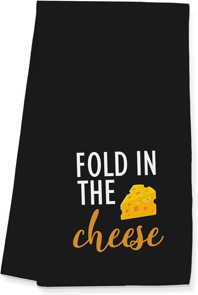 Funny Towels Gifts, Fold in The Cheese Towels by Gleegreets