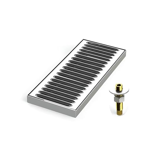 12-Inch Drip Tray with Center Drain by OCSParts