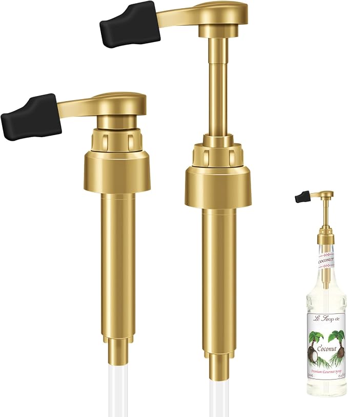 2 Golden Syrup Pump Heads, Exclusively Compatible by Unknown