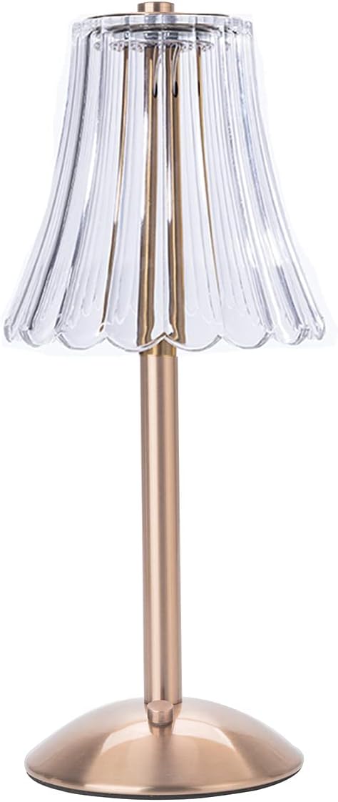 HEQET Cordless Table Lamps for Home, Dining Room, USB Charge 12'' Tall LED by HEQET