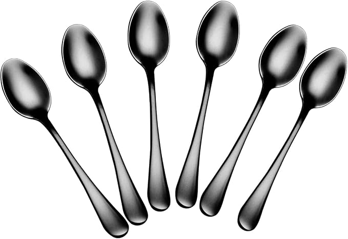 Demitasse Espresso Spoons, Mini Coffee Spoon, Stainless Steel Small Spoons by Wesdxc56