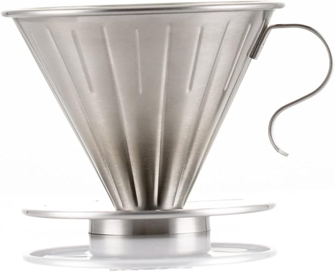 Mikinona Stainless Dripper Reusable Coffee Maker - Image 8