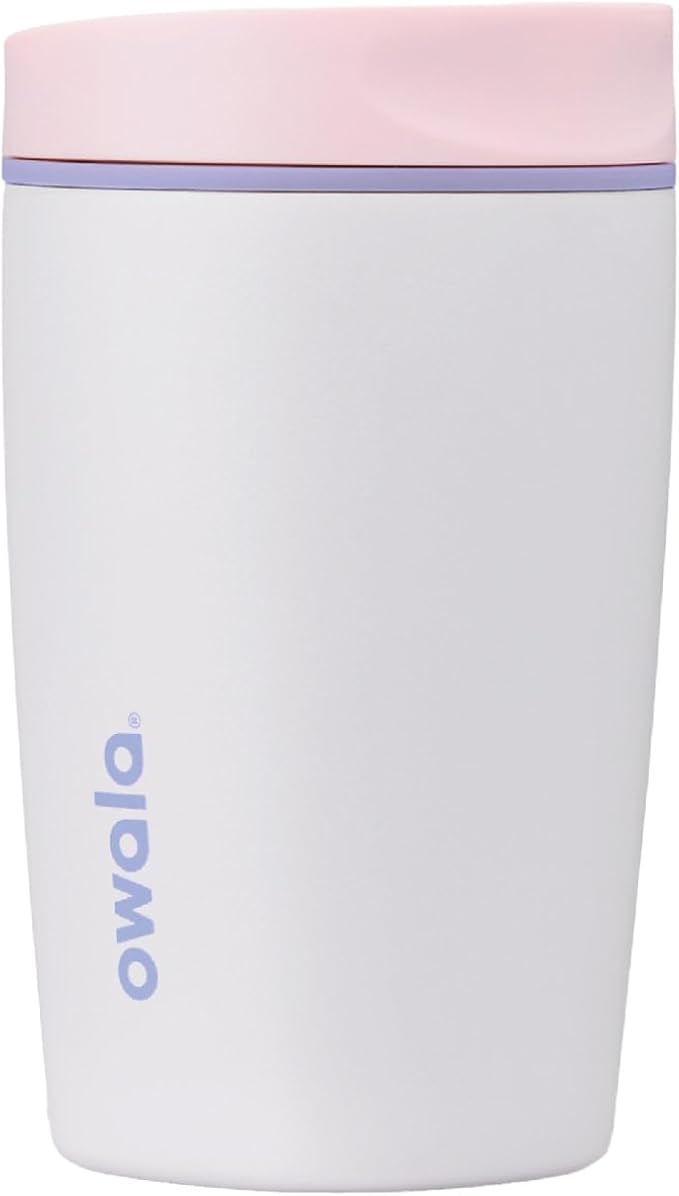 Owala SmoothSip Slider Ceramic-Lined Insulated Stainless Steel Coffee Tumbler by Unknown