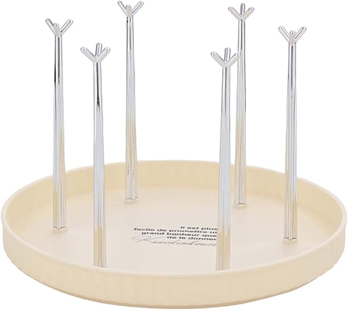 6 Hooks Water Cup Hanger, Cup Storage Rack, Removable Household Stable Creative - Image 5