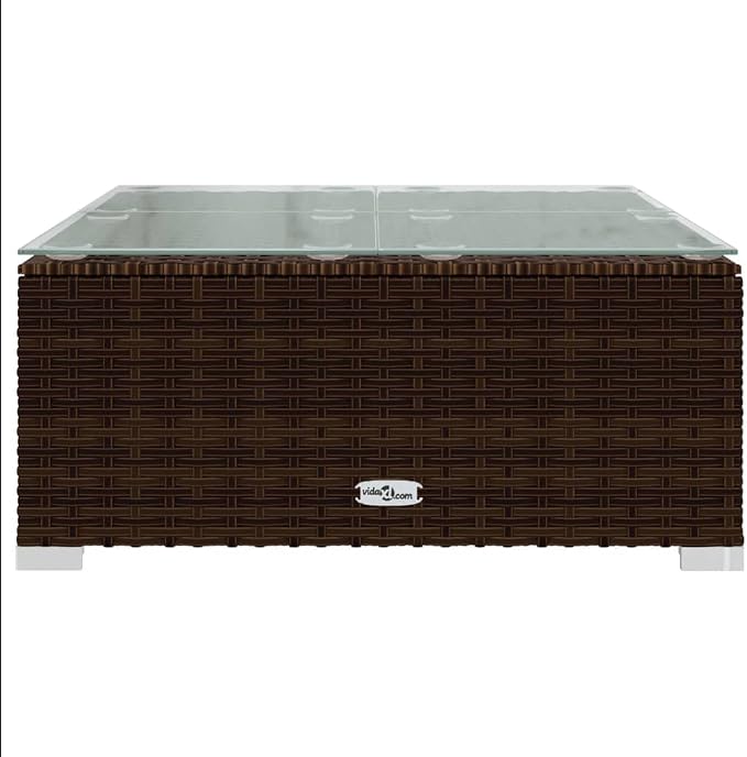 7-Piece Garden Lounge Set, Outdoor Rattan Sectional Sofa - Image 8