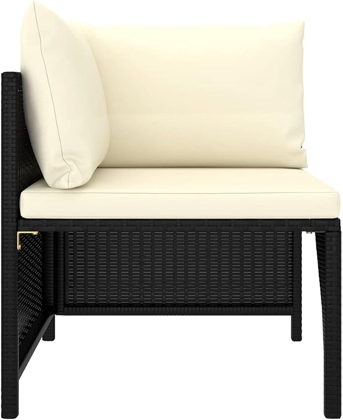 5-Piece Garden Lounge Set, Outdoor Sectional Sofa - Image 4