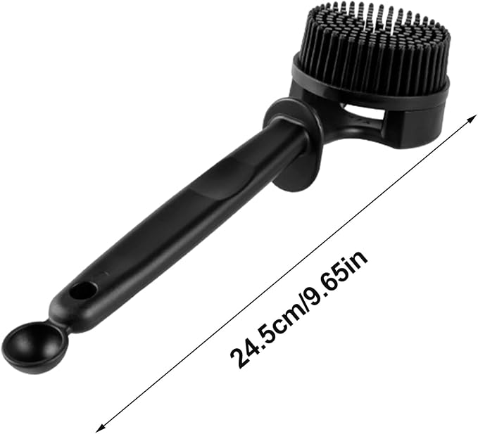 Cleaning Brush - Espresso Machine Scrubbing Tool, Heat Resistant Bristle Cleaner - Image 2