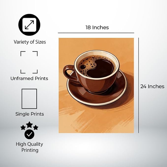 Lawrence Williams Designs Coffee Cup Poster - Image 2