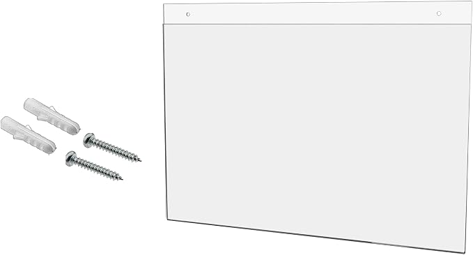 Wall Sign Holder 17" x 11" Horizontal by MarketingHolders