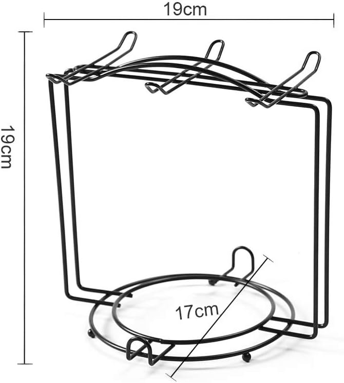 Tea Cups Display Stand Coffee Cups Rack Mug Holder Stand Cups and Dishes - Image 3