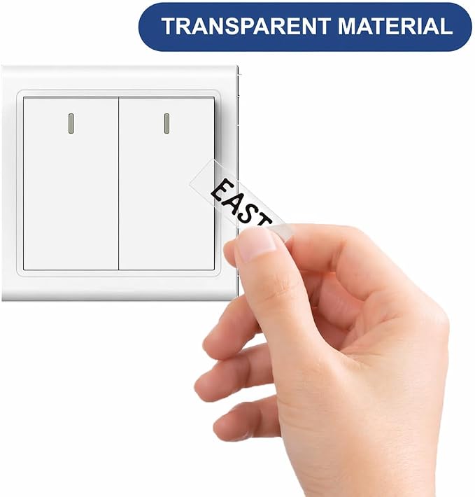 540 Pcs Light Switch Sticker Labels, Transparent Switch ID Stickers Switchboard - Image 3