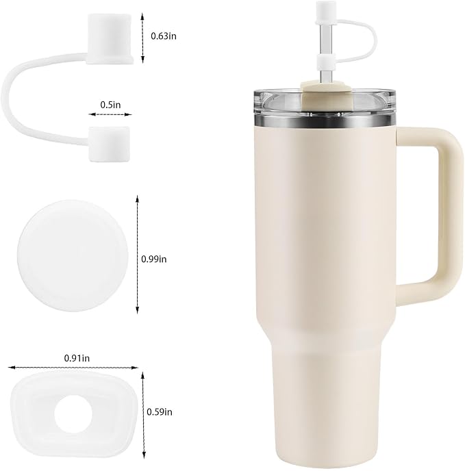 MOLOSLEEVE 21 Colors Straw Toppers Include A Set of Leak-proof Plugs, - Image 3