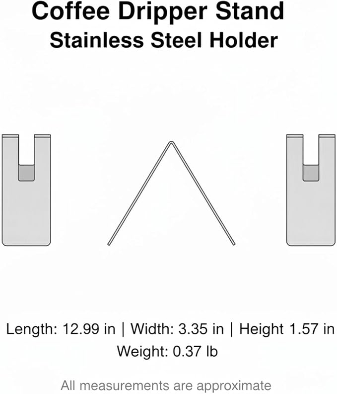 Stainless Steel Pour Over Coffee Dripper Stand - Image 7