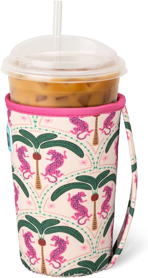 Swig Life Medium Iced Cup Coolie, Standard 22oz Iced Coffee Cup Insulator Sleeve - Image 3