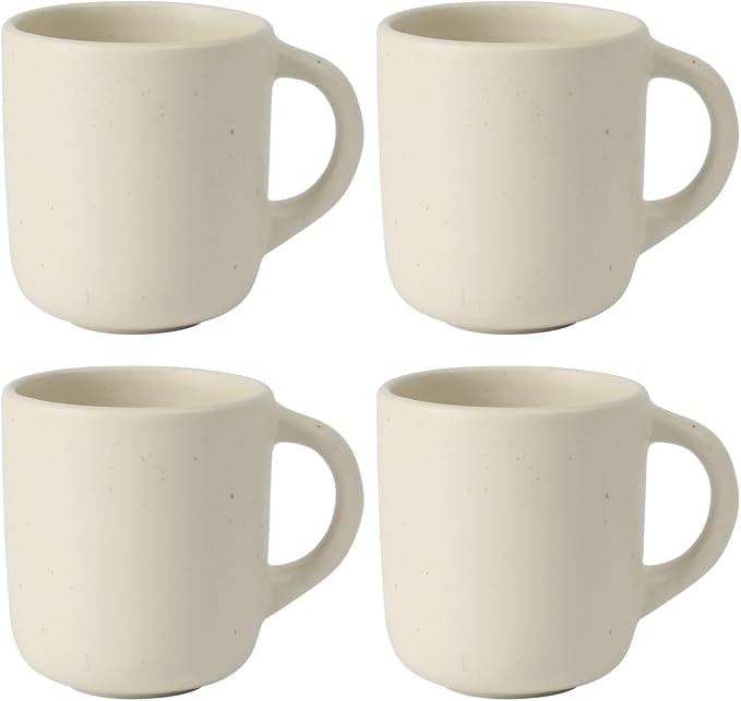Bloomhouse - Two Time Oprah's Favorite Things Winner - Corsica Clay 4-Piece Mug by Unknown