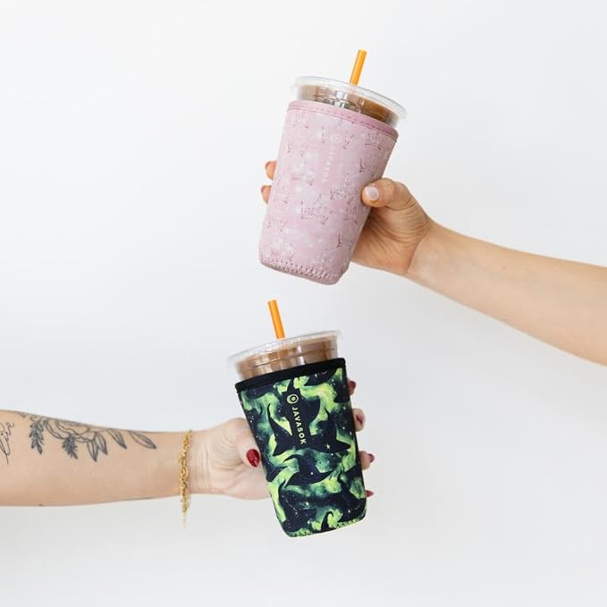 Sok It JavaSok Iced Coffee & Cold Soda Insulated Neoprene Cup Sleeve - Image 9