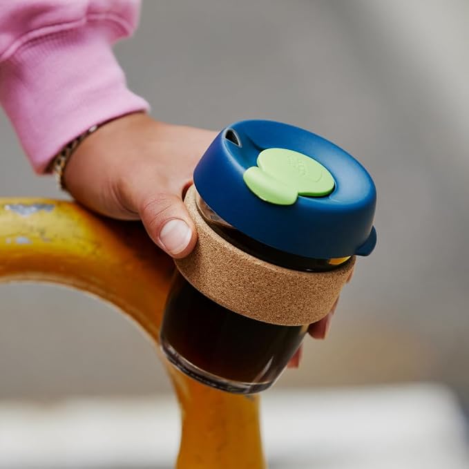 KeepCup Brew Cork, Reusable Glass Tumbler - Image 2