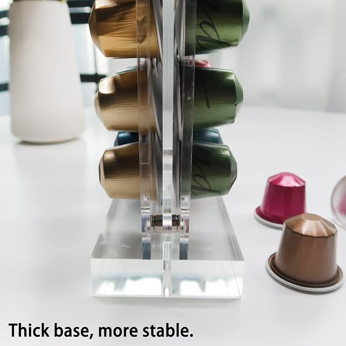 DuvinDD Coffee Pod Holder for Nespresso Original Line Capsule Holder Acrylic - Image 6