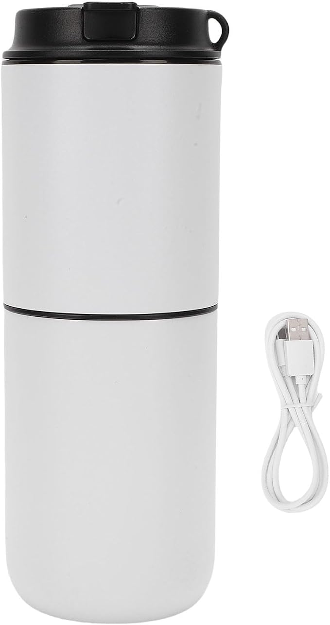 Portable Coffee Maker Machine, 350ml Travel All in One Coffee Bean Grinder and - Image 6